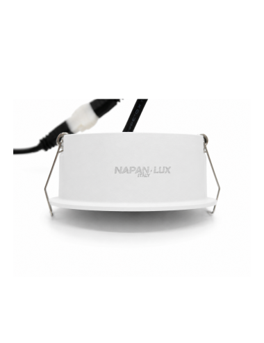 Napan Lux - Faretto LED da Incasso Tondo Orientabile Bianco