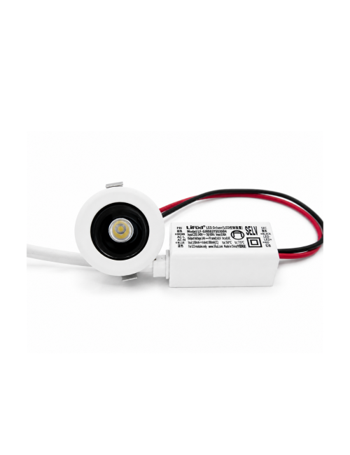 Napan Lux - Mini Faretto LED da Incasso Tondo Bianco