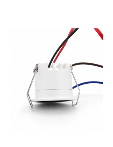 Napan Lux - Mini Faretto LED da Incasso Orientabile Tondo Bianco