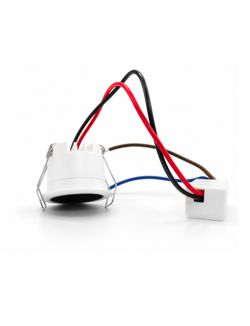 Napan Lux - Mini Faretto LED da Incasso Orientabile Tondo Bianco