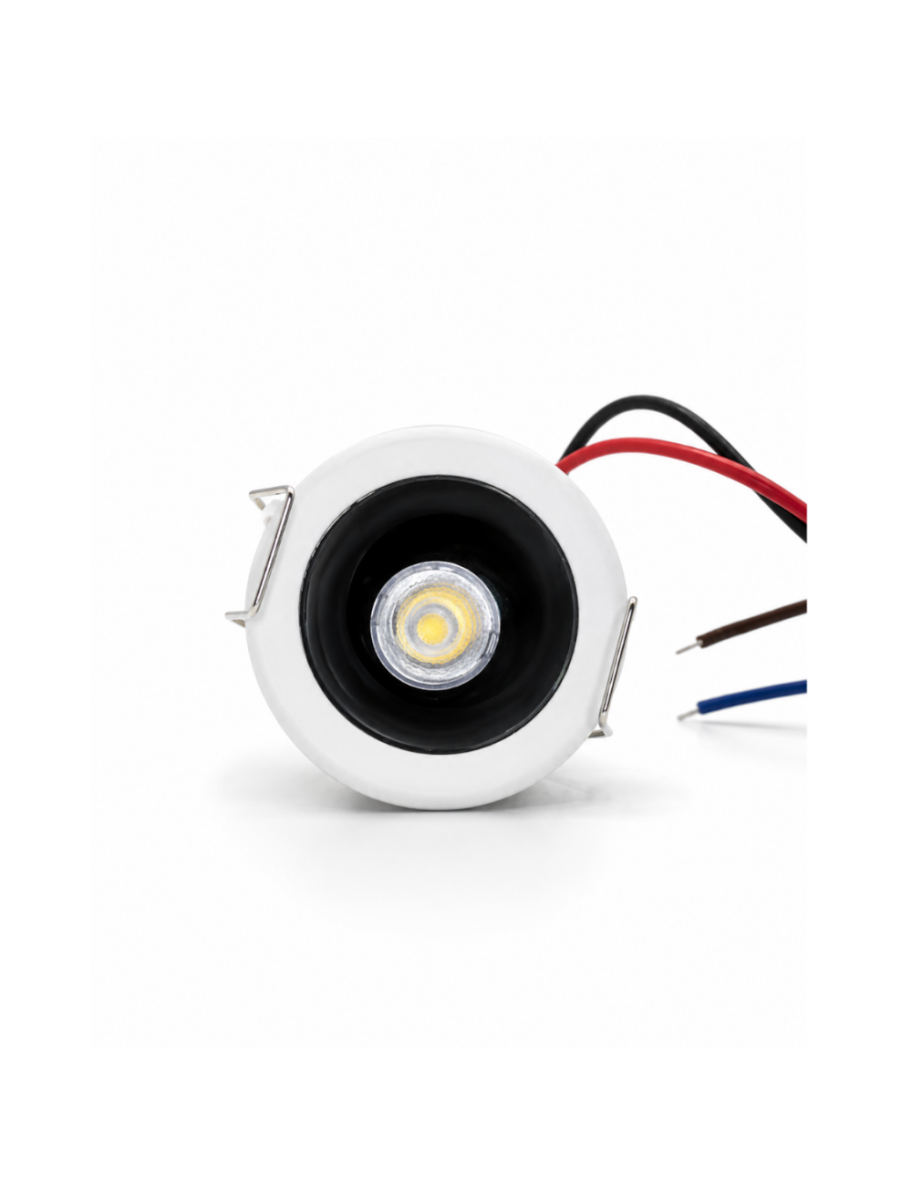 Napan Lux - Mini Faretto LED da Incasso Orientabile Tondo Bianco