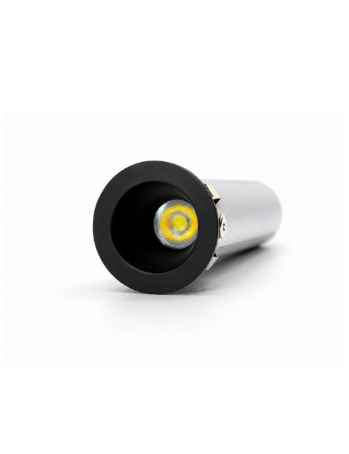 Napan Lux - Mini Faretto LED da Incasso Antiabbagliante Nero