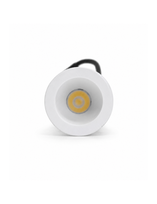 Napan Lux - Mini Faretto LED da Incasso Orientabile Alluminio Bianco