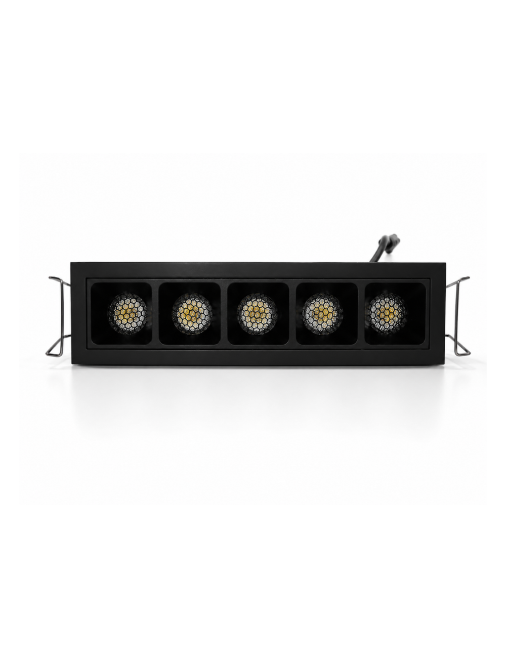 Napan Lux - Faretto LED da Incasso Italy 5 Luci Nero 10W