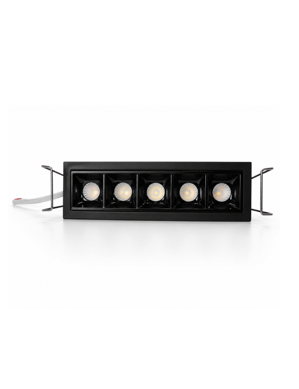 Napan Lux - Faretto LED da Incasso Design 5 Luci Nero