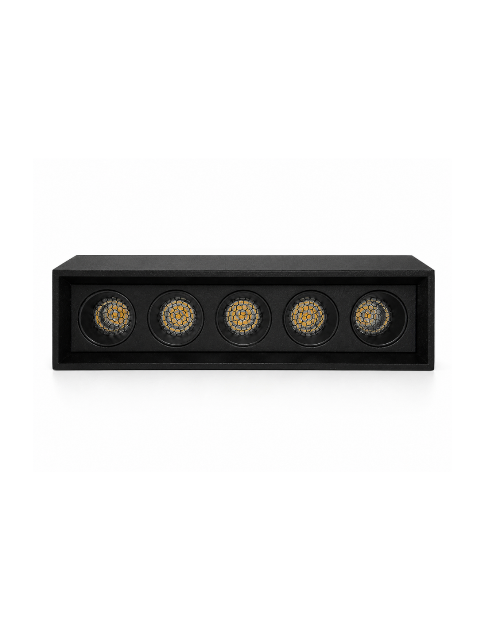 Napan Lux - Faretto LED a Binario Lineare 5 Luci Nero