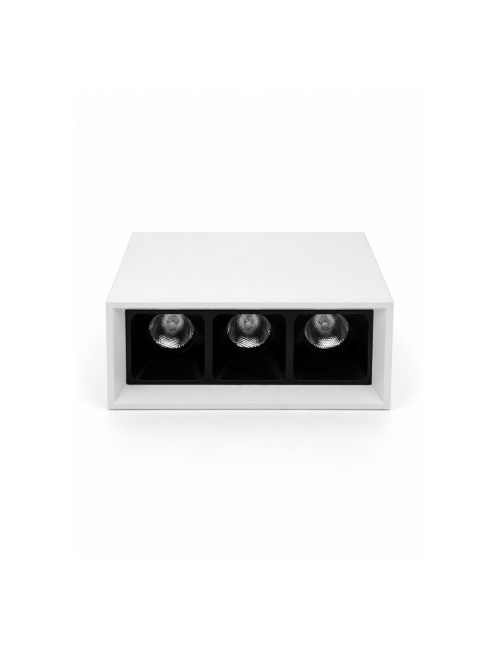 Napan Lux - Faretto LED da Incasso Lineare 3 Luci Bianco