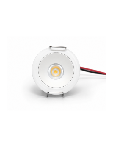 Napan Lux - Mini Faretto LED da Incasso Rotondo Bianco a Filo