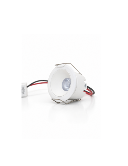 Napan Lux - Mini Faretto LED da Incasso Rotondo Bianco a Filo