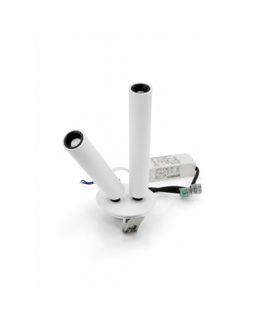 Napan Lux Faretto LED a Doppio Tubo Bianco
