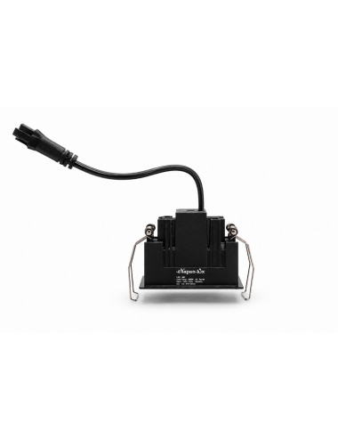 Napan Lux - Faretto LED da Incasso 3 Luci Rettangolare Nero 8W 3000K