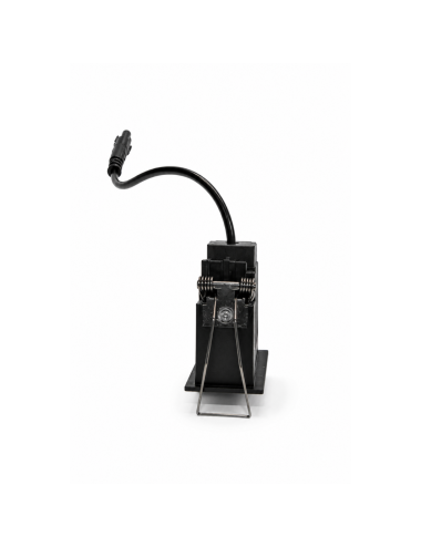 Napan Lux - Faretto LED da Incasso 3 Luci Rettangolare Nero 8W 3000K