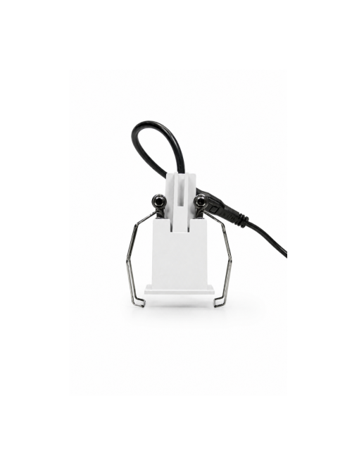 Napan Lux - Faretto LED da Incasso Singolo Quadrato Bianco 8W 3000K