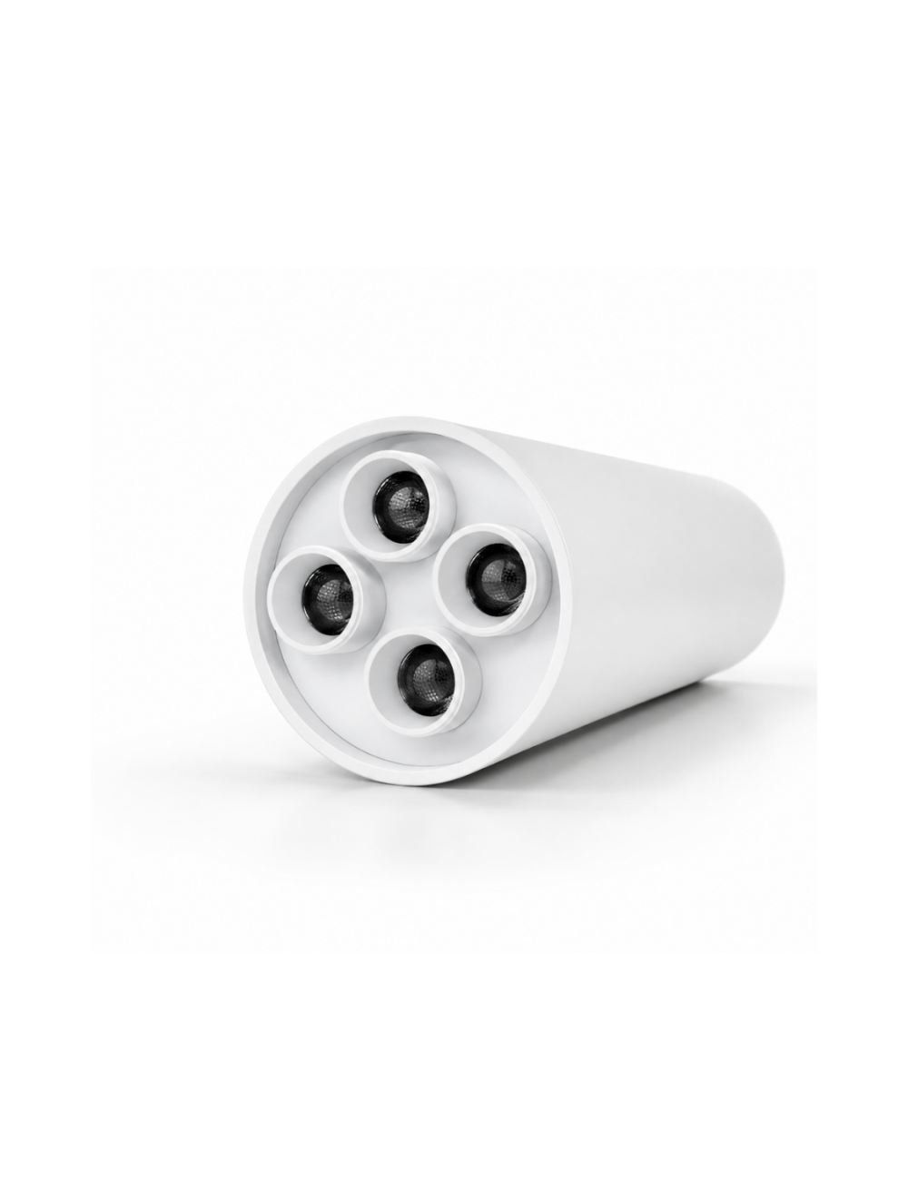 Napan Lux - Faretto LED da Soffitto Cilindrico Orientabile 4 Luci Bianco