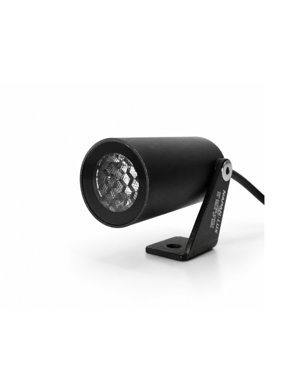 Napan Lux - Faretto LED Orientabile da Esterno con Staffa Nero