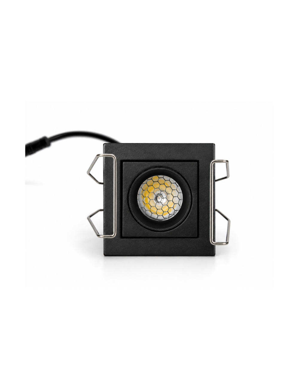 Napan Lux - Faretto LED da Incasso Quadrato Nero 2,5W Spot Stretto